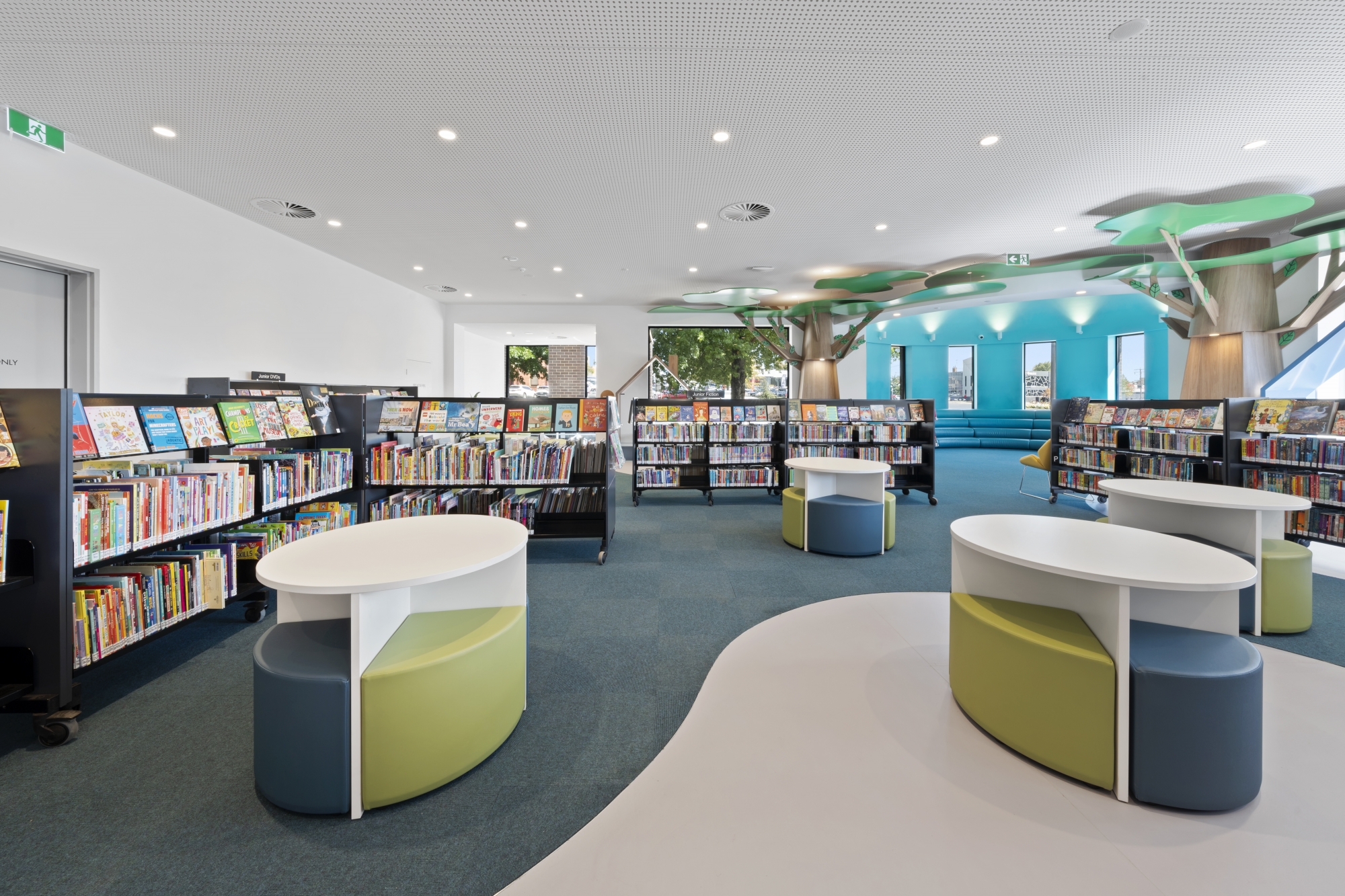 The Ballarat Central Library under redevelopment, showing works to transform the facility into a modern, accessible library and learning centre.